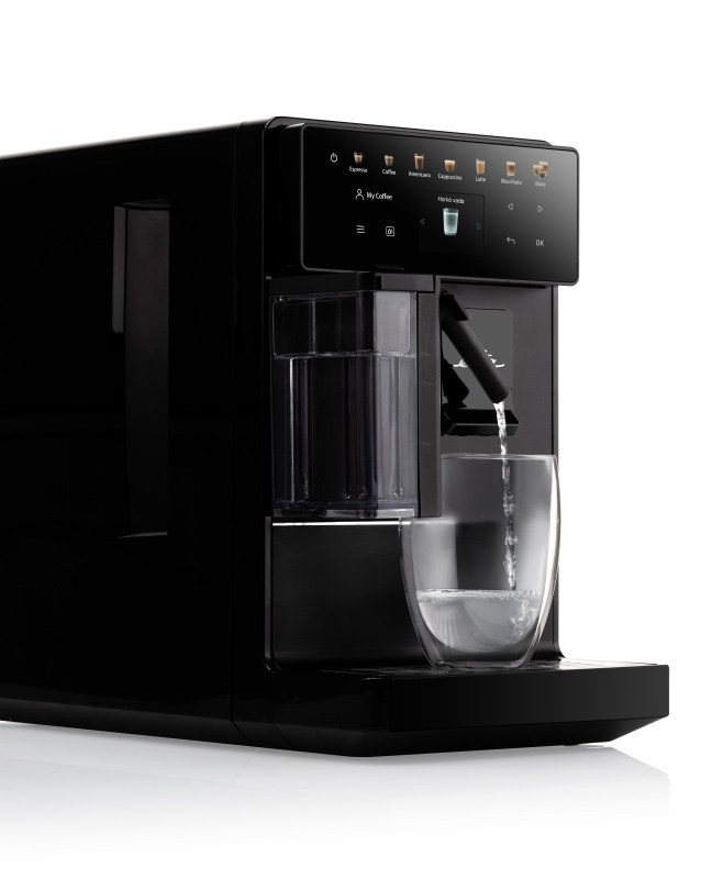 ETA | Coffee Machine | ETA918090000 Acorto | Pump pressure 19 bar | Built-in milk frother | Automatic | 1400 W | Black