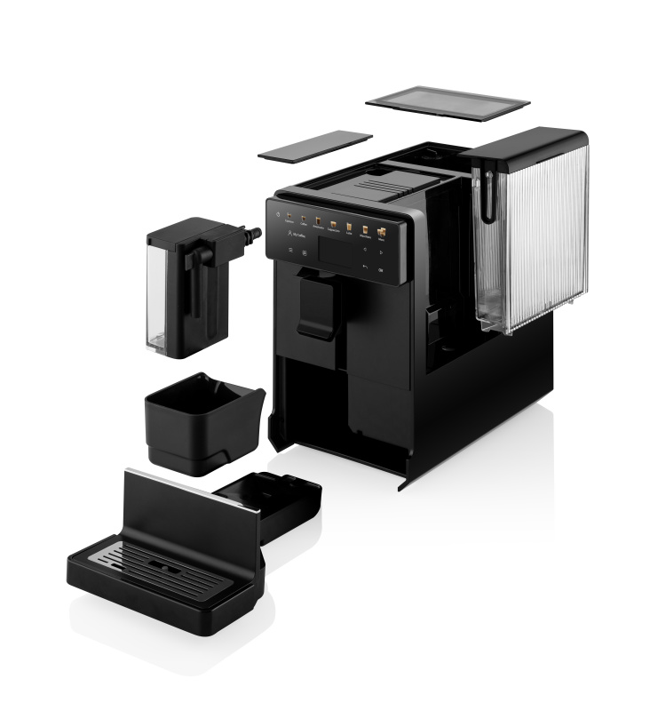 ETA | Coffee Machine | ETA918090000 Acorto | Pump pressure 19 bar | Built-in milk frother | Automatic | 1400 W | Black