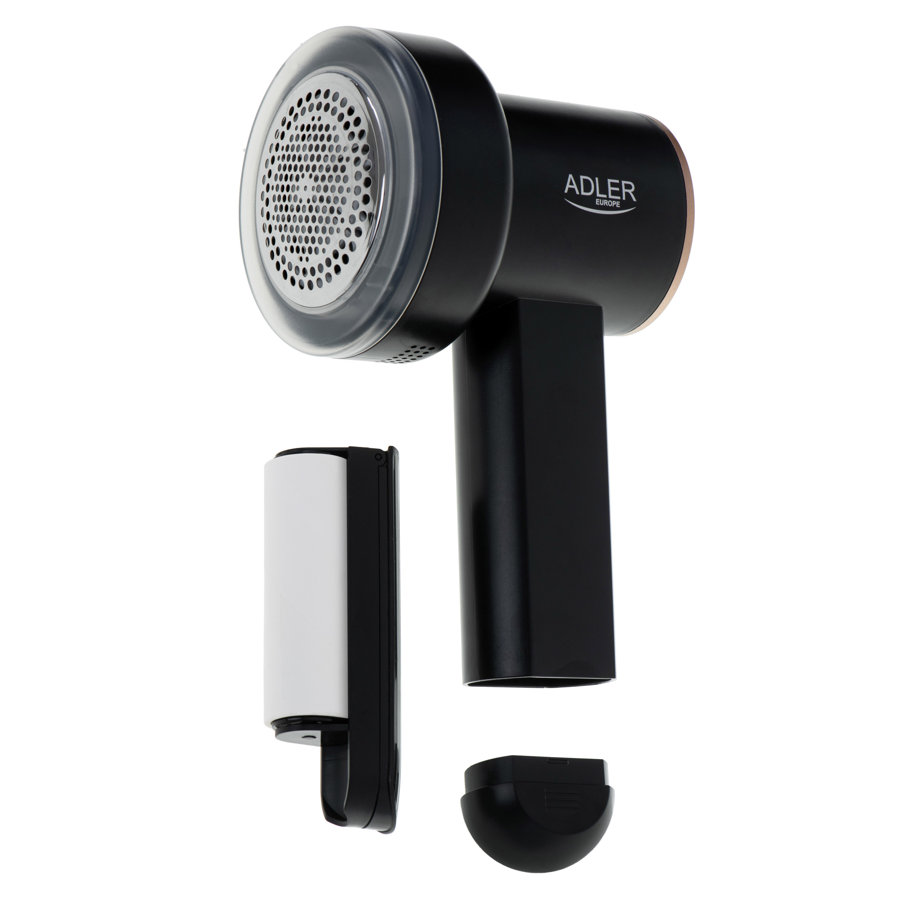 Adler | Lint remover | AD 9619 | Black/Gold | Rechargeable battery | 10 W