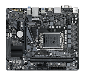 Gigabyte | H610M S2H V3 DDR4 G1.0 | Processor family Intel | Processor socket LGA1700 | DDR4 | Supported hard disk drive interfaces SATA, M.2 | Number of SATA connectors 4