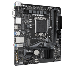 Gigabyte | H610M S2H V3 DDR4 G1.0 | Processor family Intel | Processor socket LGA1700 | DDR4 | Supported hard disk drive interfaces SATA, M.2 | Number of SATA connectors 4