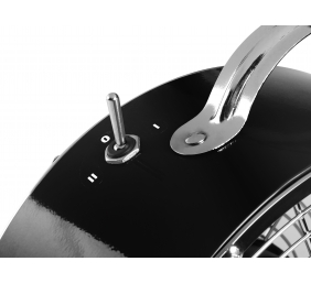 Tristar | VE-5966 | Desk Fan | Black | Diameter 25 cm | Number of speeds 2 | 20 W
