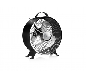 Tristar | VE-5966 | Desk Fan | Black | Diameter 25 cm | Number of speeds 2 | 20 W