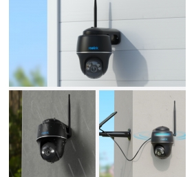 Reolinmk Argus Series B430 Smart 5MP Pan & Tilt Wire-Free Camera, Black | Reolink