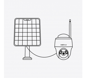 Reolinmk Argus Series B430 Smart 5MP Pan & Tilt Wire-Free Camera, Black | Reolink