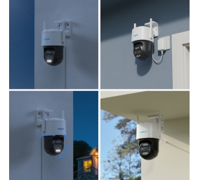 Reolink | 4K Dual-Lens Camera with Motion Tracking | Trackmix Series W760 | PTZ | 8 MP | 2.8mm/F1.6 | IP65 | H.264/H.265 | MicroSD, max. 512 GB