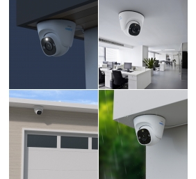 Reolink | Ultra HD Smart PoE Dome Camera with Person/Vehicle Detection and Color Night Vision | P344 | Dome | 12 MP | 2.8mm/F1.6 | IP66 | H.265 | Micro SD, Max. 256GB
