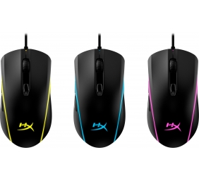 HyperX Pulsefire Surge Laidinė žaidimų pelė, 16000 DPI, RGB Lighting, Juoda