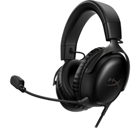 HyperX Cloud III Laidinės žaidimų ausinės, Juoda