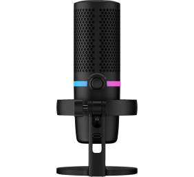 HyperX DuoCast Mikrofonas USB-C, 3.5mm jack, RGB Lighting, Juoda