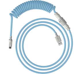 HP HyperX USB-C Coiled Cable Light Blue