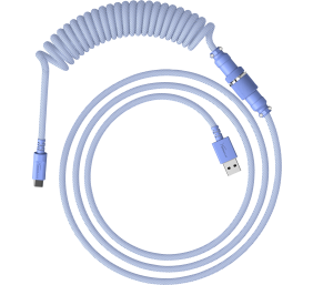 HP HyperX USB-C Coiled Cable Light Purpl