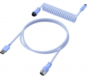 HP HyperX USB-C Coiled Cable Light Purpl