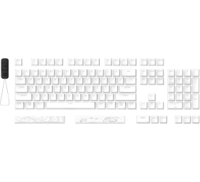 HP HyperX WHT Pudding Keycaps 2-US