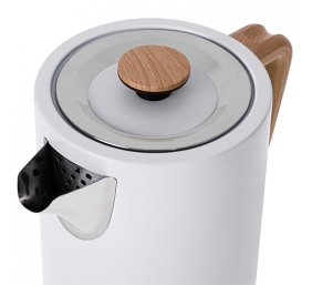 Adler | Kettle | AD 1347w | Electric | 2200 W | 1.5 L | Stainless steel | 360° rotational base | White