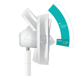 Duux | Fan | Whisper Essence | Stand Fan | Grey | Diameter 33 cm | Number of speeds 7 | Oscillation