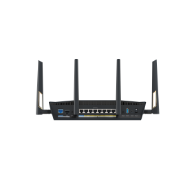Dual-band WiFi 7 AiMesh Extendable Performance Router | RT-BE88U | 802.11be | 10/100/1000 Mbit/s | Ethernet LAN (RJ-45) ports 4 | Mesh Support Yes | MU-MiMO Yes | 3G/4G data sharing | Antenna type External