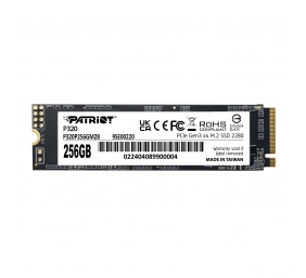 PATRIOT P320 256GB M.2 2280 PCIE SSD