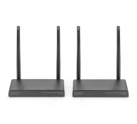 Digitus 4K Wireless HDMI KVM Extender Set, 150 m | DS-55328 | Black