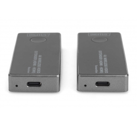 Digitus 4K Wireless Video Extender, 30 m (HDMI - HDMI) | DS-55323 | Black/Silver