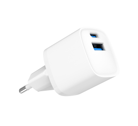 Gembird Fast Charger | TA-UC-PDQC20-W-01 | USB A+C