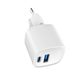 Gembird Fast Charger | TA-UC-PDQC20-W-01 | USB A+C