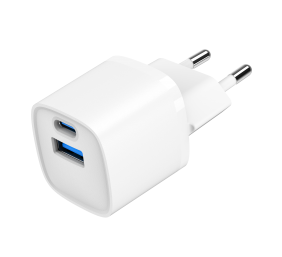 Gembird Fast Charger | TA-UC-PDQC20-W-01 | USB A+C