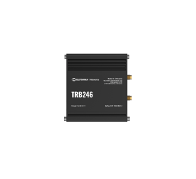LTE Cat 4 Gateway | TRB246 | 10/100 Mbit/s | Ethernet LAN (RJ-45) ports 1 | Mesh Support No | MU-MiMO No | 2G/3G/4G