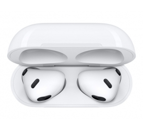 Apple AirPods (3rd Gen) Belaidės ausinės Earbuds, Lightning Charging Case, Balta