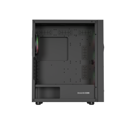 Genesis Gaming PC Case | Diaxid 605 ARGB | Black | Midi Tower | Power supply included No