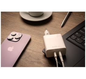 Fixed | Dual USB-C Mains Charger, PD support, 65W
