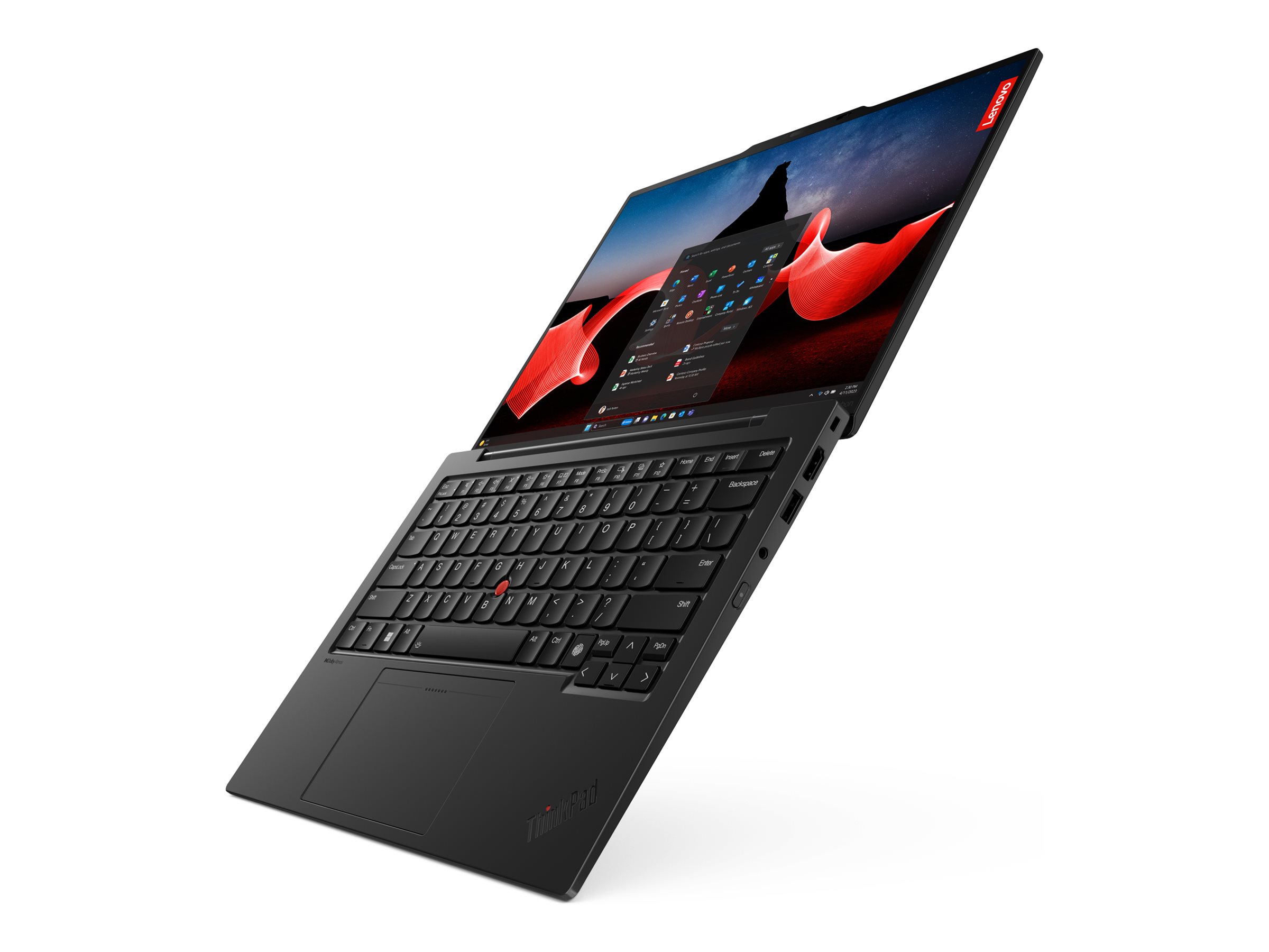 Lenovo ThinkPad X1 Carbon | Black | 14 " | IPS | Touchscreen | WUXGA | 1920 x 1200 pixels | Anti-glare | Intel Core U7 | 155U | 16 GB | Soldered LPDDR5x | Solid-state drive capacity 512 GB | Intel Graphics | Windows 11 Pro | 802.11ax | Bluetooth version 5