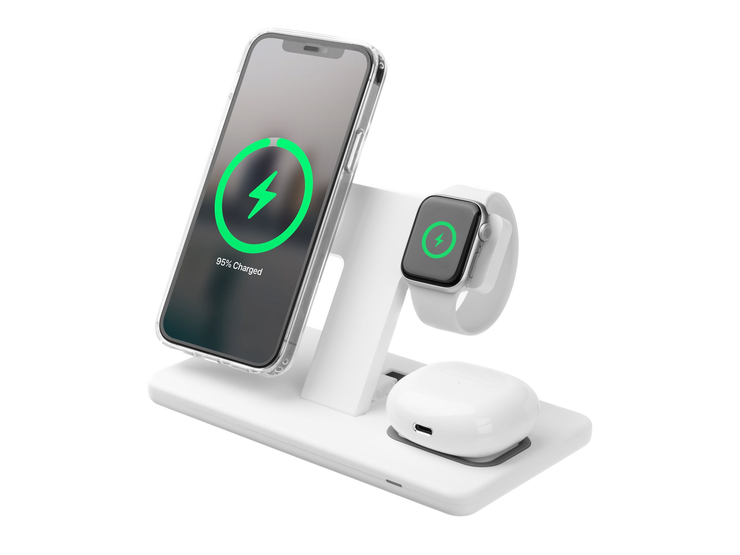 Fixed | Stand with wireless charging 3in1 | FIXMPOS-WH MagPowerstation