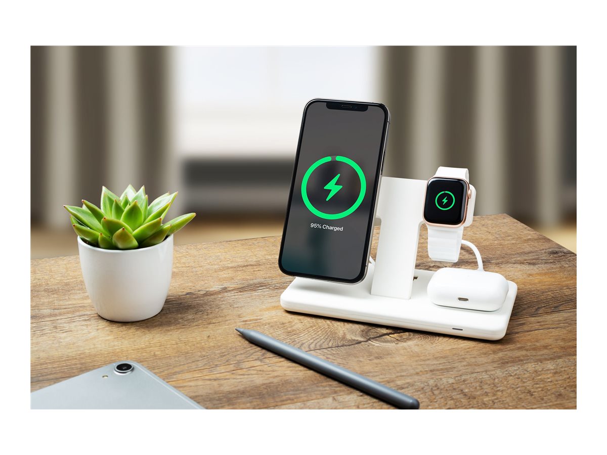 Fixed | Stand with wireless charging 3in1 | FIXMPOS-WH MagPowerstation