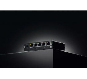 Teltonika DIN Rail Switch | TSW114 | Unmanaged | Wall-mountable | Gigabit Ethernet (copper) ports quantity 5 | Power supply type 2-pin industrial DC power socket