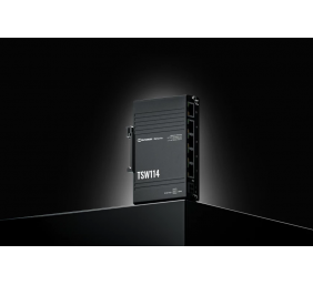 Teltonika DIN Rail Switch | TSW114 | Unmanaged | Wall-mountable | Gigabit Ethernet (copper) ports quantity 5 | Power supply type 2-pin industrial DC power socket