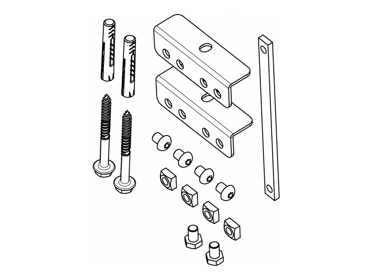 Vogels | Other | PFA 9126 Bracket kit for PFB 34xx | Silver
