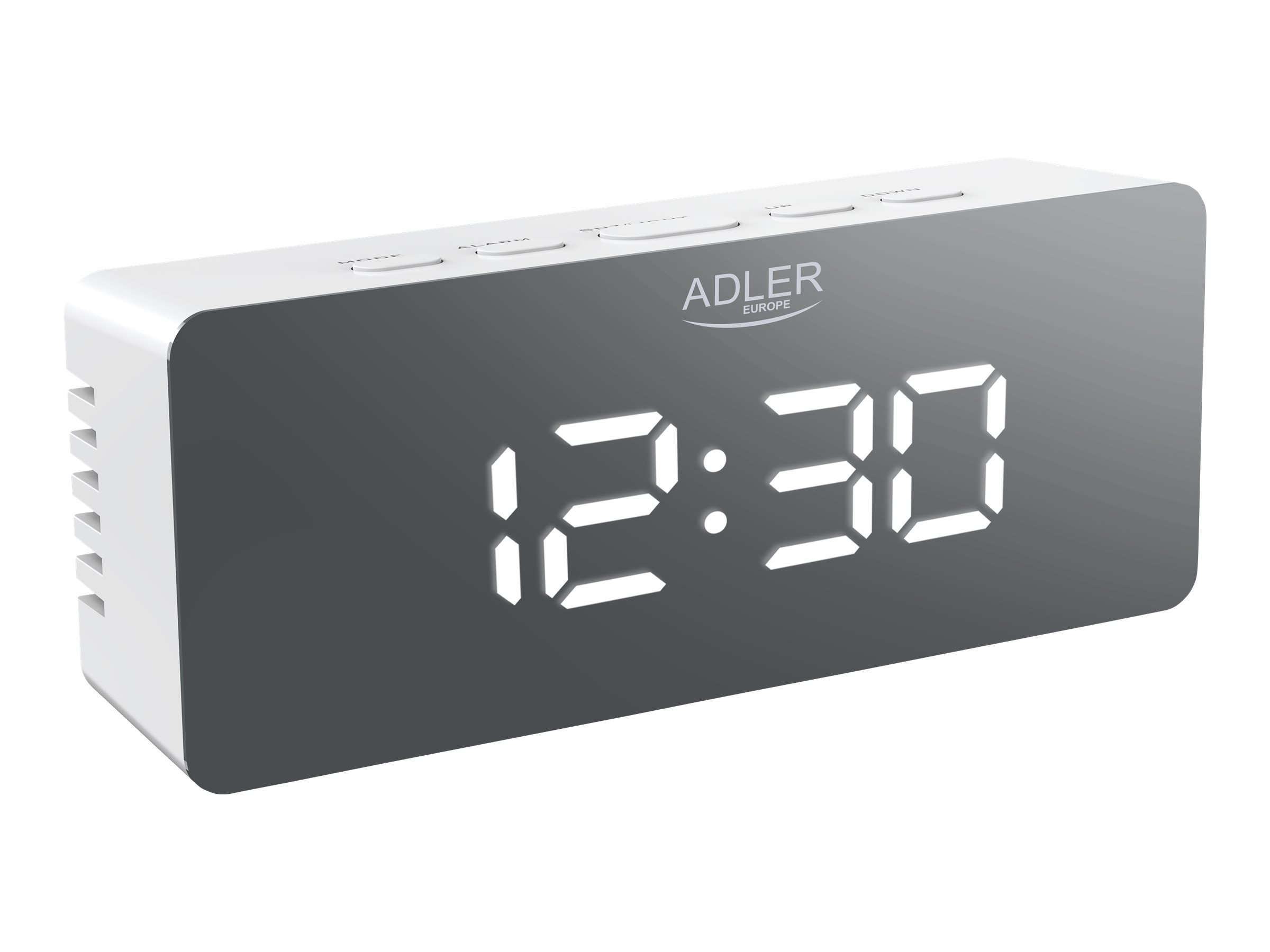 Adler | Alarm Clock | AD 1189W | Alarm function | White