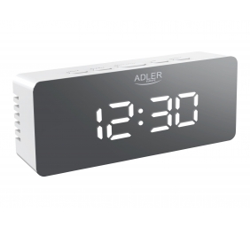 Adler | Alarm Clock | AD 1189W | Alarm function | White