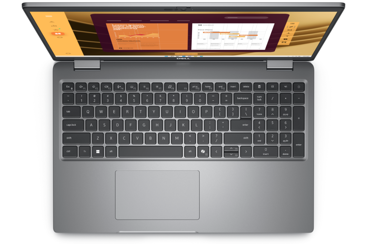 Dell Latitude 5550 | 15.6 " | IPS | FHD | 1920 x 1080 pixels | Anti-glare | Intel Ultra 7 | 155U | 16 GB | DDR5 | Solid-state drive capacity 512 GB | Intel Integrated Graphics | Windows 11 Pro | 802.11ax | Bluetooth version 5.3 | WWAN ready | Keyboard lan
