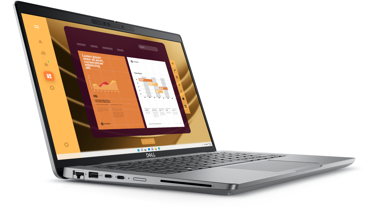 Dell Latitude 5450 | 14 " | IPS | FHD | 1920 x 1080 pixels | Anti-glare | Intel Ultra 5 | 135U | 16 GB | DDR5 | Solid-state drive capacity 512 GB | Intel Integrated Graphics | Windows 11 Pro | 802.11ax | Bluetooth version 5.3 | WWAN ready | Keyboard langu
