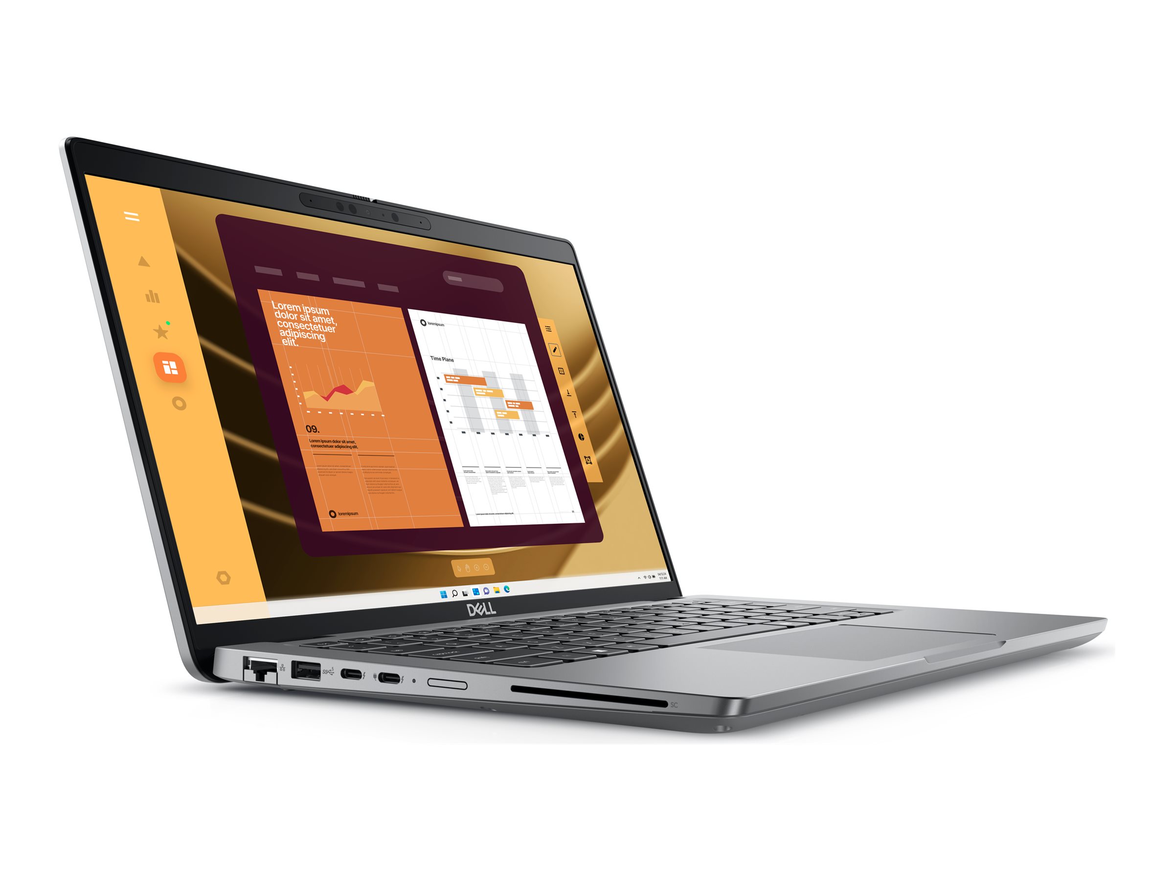 Dell Latitude 5450 | 14 " | IPS | FHD | 1920 x 1080 pixels | Anti-glare | Intel Ultra 5 | 135U | 16 GB | DDR5 | Solid-state drive capacity 512 GB | Intel Integrated Graphics | Windows 11 Pro | 802.11ax | Bluetooth version 5.3 | WWAN ready | Keyboard langu
