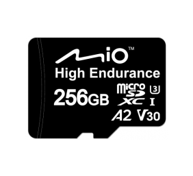 Mio High-Endurance | 256 GB | MicroSD | Flash memory class UHS-I