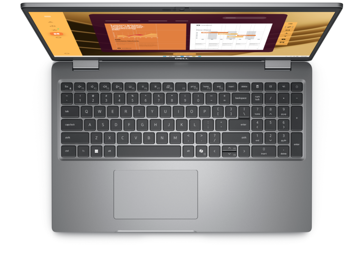 Dell Latitude 5550 | 15.6 " | IPS | FHD | 1920 x 1080 pixels | Intel Ultra 7 | 165H | 16 GB | DDR5 | Solid-state drive capacity 512 GB | Intel Arc Graphics | Windows 11 Pro | 802.11ax | Bluetooth version 5.3 | Keyboard language English | Keyboard backlit 