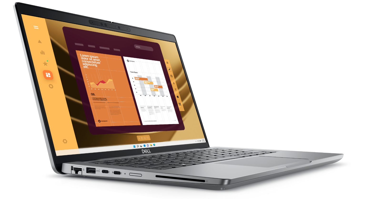 Dell Latitude 5450 | 14 " | IPS | FHD | 1920 x 1080 pixels | Intel Ultra 7 | 165H | 16 GB | DDR5 | Solid-state drive capacity 512 GB | NVIDIA GeForce RTX 2050 | GDDR6 | 4 GB | Windows 11 Pro | 802.11ax | Bluetooth version 5.3 | Keyboard language English |