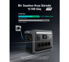 Anker Solix Portable Power Station 1056 Wh, 1800W | SOLIX C1000X