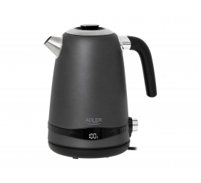 Adler Kettle | AD 1295g SS | Electric | 2200 W | 1.7 L | Stainless Steel | 360° rotational base | Grey
