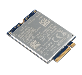 Lenovo WWAN Module for X1 Carbon Gen 12/P16v Gen 2 | ThinkPad Quectel EM160R-GL 4G LTE-A Cat 16 M.2 | 42 x 30 x 2.3 mm