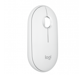 Logitech Pebble 2 M350s Belaidė pelė, RF Wireless + Bluetooth, 4000 DPI, Tonal White