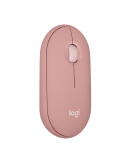 Logitech Pebble 2 M350s Belaidė pelė, RF Wireless + Bluetooth, 4000 DPI, Tonal Rose